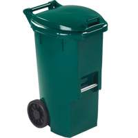 Organic Waste Green Bin, Plastic, 12 US gal. Les Fournitures Industrielles Méga