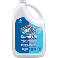 Nettoyant et d&eacute;sinfectant de surface avec javellisant Clean-Up, 3,78 L, Cruche Les Fournitures Industrielles Méga