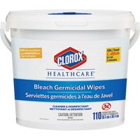 Healthcare&reg; Disinfecting Bleach Wipes, 110 Count Les Fournitures Industrielles Méga