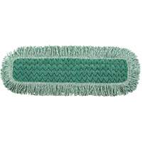 Hygen Fringed Dust Pad, Hook and Loop Style, Microfibre, 27-1/2" L x 9" W Les Fournitures Industrielles Méga