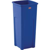 Untouchable&reg; Square Recycling Container, Bulk, Plastic, 23 US gal. Les Fournitures Industrielles Méga
