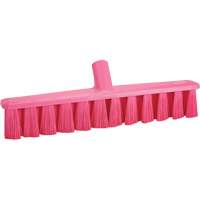 UST Push Broom, Medium Bristles, 15-1/4", Polyester, Pink Les Fournitures Industrielles Méga