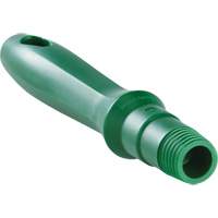 Mini Handle, Brush/Pad Holder/Scraper/Squeegee, Green, Standard, 6-1/4" L Les Fournitures Industrielles Méga