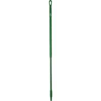Handle, Broom/Brush/Pad Holder/Scraper/Squeegee, Green, Standard, 51-1/2" L Les Fournitures Industrielles Méga