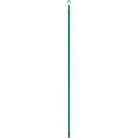 Ultra Hygiene Handle, Broom/Brush/Pad Holder/Scraper/Squeegee, Green, Ergonomic, 67" L Les Fournitures Industrielles Méga