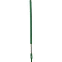 Handle, Broom/Brush/Pad Holder/Scraper/Squeegee, Green, Standard, 40" L Les Fournitures Industrielles Méga