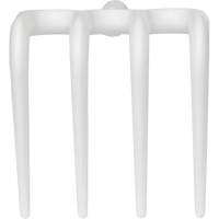 Hygienic Rake, Plastic, White Les Fournitures Industrielles Méga