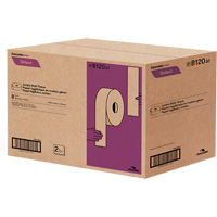 Pro Select&reg; Toilet Paper, Jumbo Roll, 2 Ply, 900' Length, White Les Fournitures Industrielles Méga