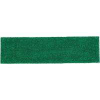 Adaptable Flat Mop Pad, Finishing, Microfibre, 5-1/2" x 19-1/2" Les Fournitures Industrielles Méga