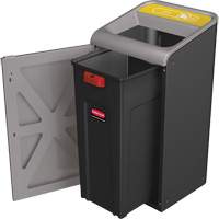 Configure Can Waste Container, Bulk/Curbside/Deskside, Steel, 23 US gal. Les Fournitures Industrielles Méga