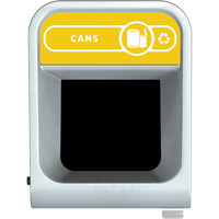 Configure Can Waste Container, Bulk/Curbside/Deskside, Steel, 23 US gal. Les Fournitures Industrielles Méga