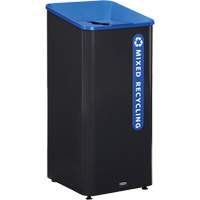 Sustain Mixed Recycling Container, Bulk, Plastic, 23 US gal. Les Fournitures Industrielles Méga