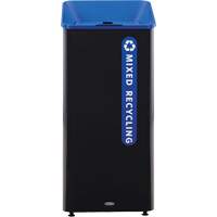 Sustain Mixed Recycling Container, Bulk, Plastic, 23 US gal. Les Fournitures Industrielles Méga