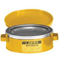 Bench Can with Perforated Dasher Plate Les Fournitures Industrielles Méga