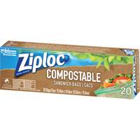 Ziploc&reg; Compostable Sandwich Bags Les Fournitures Industrielles Méga