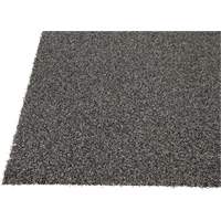 Tapis dint&eacute;rieur/ext&eacute;rieur Tundra, Latex/Polypropyl&egrave;ne, Grattoir Type, Motif Velours touffet&eacute;, 3-1/2' x 6', Charbon Les Fournitures Industrielles Méga