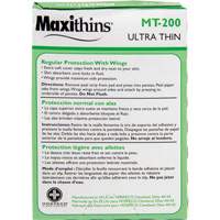 Serviettes Maxi Maxithins ultra minces avec ailes Les Fournitures Industrielles Méga