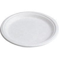 Assiettes compostables Les Fournitures Industrielles Méga