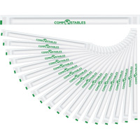 Wrapped 4-Ply Straws Les Fournitures Industrielles Méga
