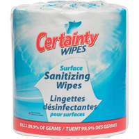 Lingettes d&eacute;sinfectantes pour surfaces, Pochette Les Fournitures Industrielles Méga