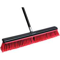 Balai-raclette avec manche, 24", Moyen, Soies PVC Les Fournitures Industrielles Méga