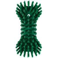 Brosse &agrave; main, Soies Tr&egrave;s ferme, Longueur de 9-1/10", Vert Les Fournitures Industrielles Méga