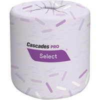 Papier hygi&eacute;nique Pro Select, 2 Pli, 420 Feuilles/Rouleu, Blanc Les Fournitures Industrielles Méga