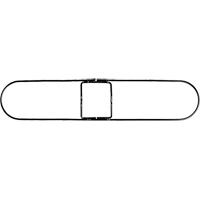 Cadre pour vadrouille &agrave; &eacute;pousseter Clipper, 36", M&eacute;tal Les Fournitures Industrielles Méga