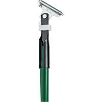 Manche verte pour vadrouille &agrave; &eacute;pousseter Clipper, Fibre de verre, 1" dia, 60" lo Les Fournitures Industrielles Méga