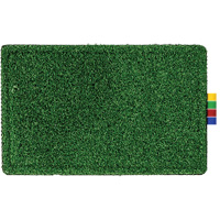Reusable Non-Scratch Floor Scrubbing Pad, Scrubbing, Green Les Fournitures Industrielles Méga
