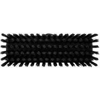 Compact Wall/Deck Broom, Stiff Bristles, 8-9/10", Polyester/Polypropylene, Black Les Fournitures Industrielles Méga
