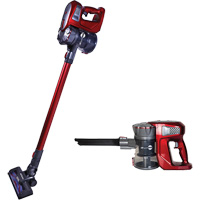 Aspirateur-balai sans fil Rapid Red, Sec, 0,5 gal. US (1,89 Litres) Les Fournitures Industrielles Méga