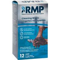 Individually Wrapped Cleaning Wipes, 12 Wipes, 8" x 9-1/2" Les Fournitures Industrielles Méga