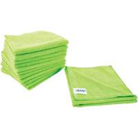 Dusting & Cleaning Cloth, Microfibre, Green Les Fournitures Industrielles Méga