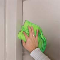 Dusting & Cleaning Cloth, Microfibre, Green Les Fournitures Industrielles Méga