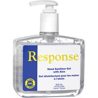 Gel d&eacute;sinfectant pour les mains &agrave; l'alo&egrave;s Response, 250 ml, Bouteille &agrave; pompe, 70 % alcool Les Fournitures Industrielles Méga