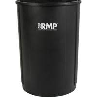 Half-Round Garbage Bin, Polyethylene, 21 US gal. Les Fournitures Industrielles Méga