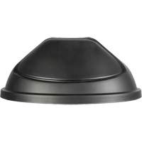 Lid for Half-Round Garbage Bin, Half Round Lid, Polyethylene Les Fournitures Industrielles Méga