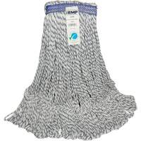 Candy-Striped Mop Head, Floor Finishing, Synthetic, Loop Style Les Fournitures Industrielles Méga