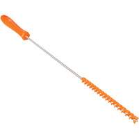 Brosse pour tubes, Soies Ferme, Longueur de 19-7/10", Orange Les Fournitures Industrielles Méga