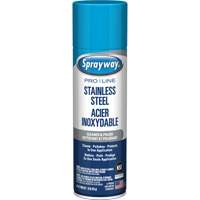 Nettoyant & polis pour acier inoxydable Pro Line, 15 oz, Canette a&eacute;rosol Les Fournitures Industrielles Méga