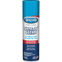 Nettoyant tout usage Pro Line Crazy Clean, 19 oz., Canette a&eacute;rosol Les Fournitures Industrielles Méga