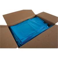Sacs &agrave; d&eacute;chets de calibre industriel, Fort, 30" la x 38" lo, 0,9 mils, Bleu, Capacit&eacute; 88 L (20 gal.) Les Fournitures Industrielles Méga