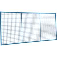Wire Mesh Partition Components - Panels, 4' H x 8' W Les Fournitures Industrielles Méga