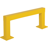 Barri&egrave;res de s&eacute;curit&eacute;, 4' la x 1,5' h, Jaune Les Fournitures Industrielles Méga