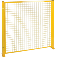 Protecteurs de p&eacute;rim&egrave;tre, 4,125' h x 2" la, Jaune Les Fournitures Industrielles Méga