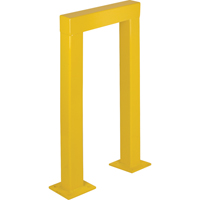 Safety Guards, 2' W x 3.5' H, Yellow Les Fournitures Industrielles Méga