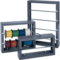 SUPPORT BOBINES DE FILMETALLIQUE (1 TIGE), De base, 6" la x 26-1/8" p x 10-3/8" h Les Fournitures Industrielles Méga