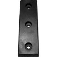 Butoirs de quai en caoutchouc moul&eacute;s, Caoutchouc, 30" la x 4" p x 10" h Les Fournitures Industrielles Méga