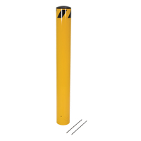 Bornes &agrave; couler, Acier, 36-1/2" h x 5-9/16" la, Jaune Les Fournitures Industrielles Méga
